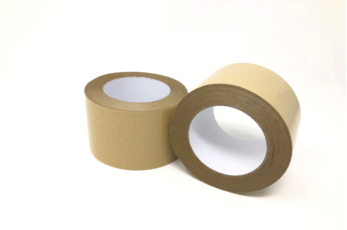 RUBAN D'EMBALLAGE EN PAPIER BRUN 3" RESPECTUEUX DE L'ENVIRONNEMENT